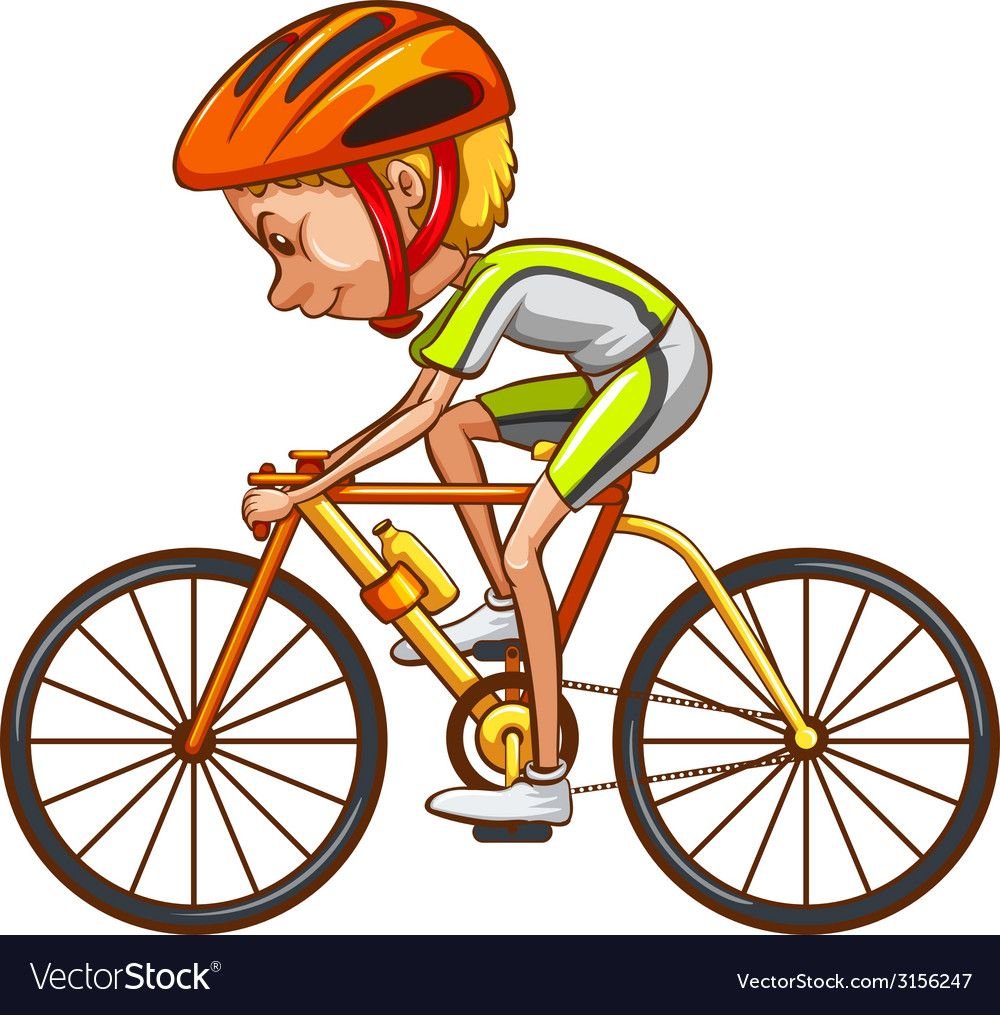 Велоспорт для детей иллюстрация
