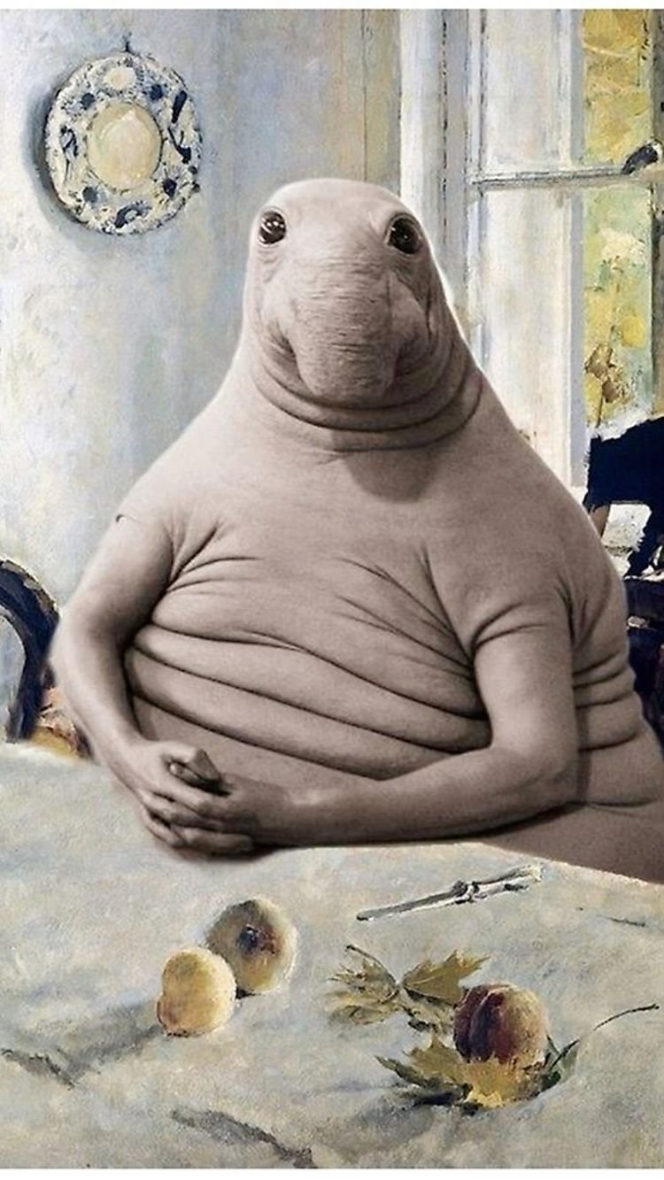 Homunculus Loxodontus скульптура