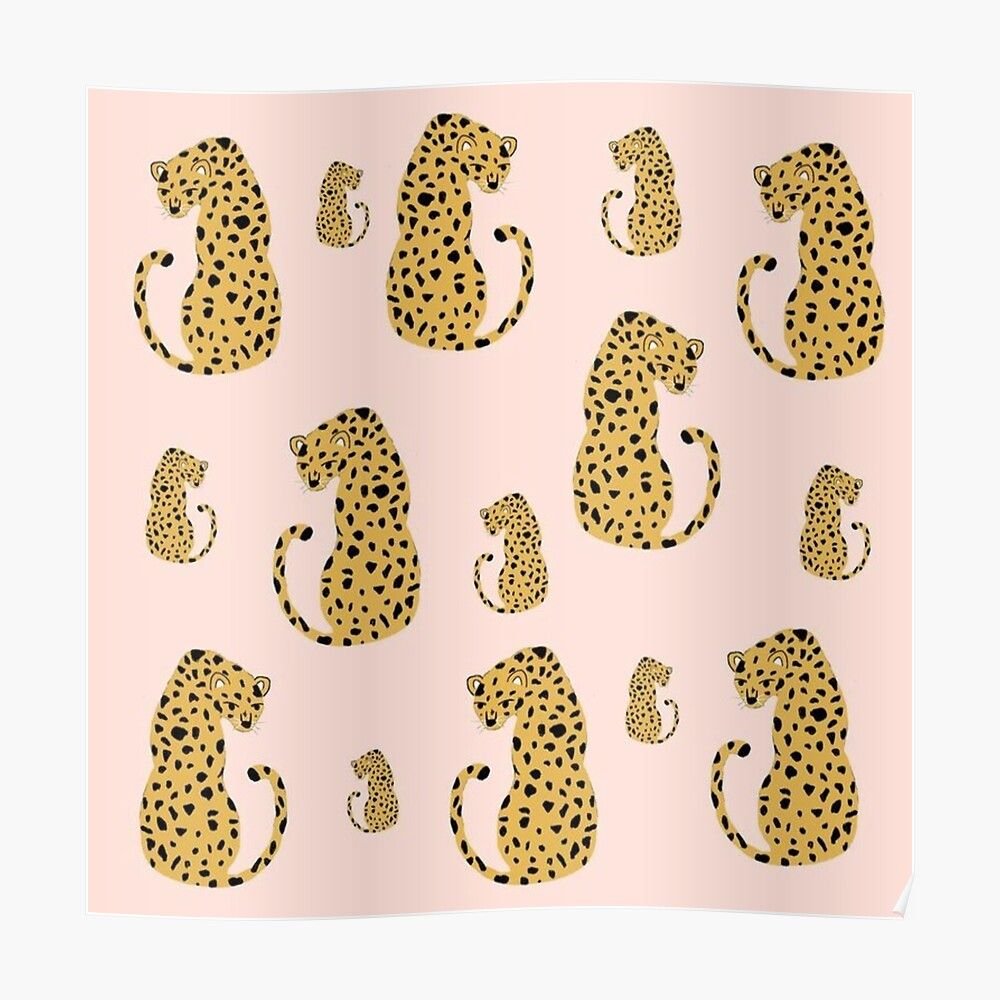 Леопард мультяшный