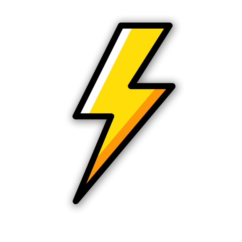 Значок молнии