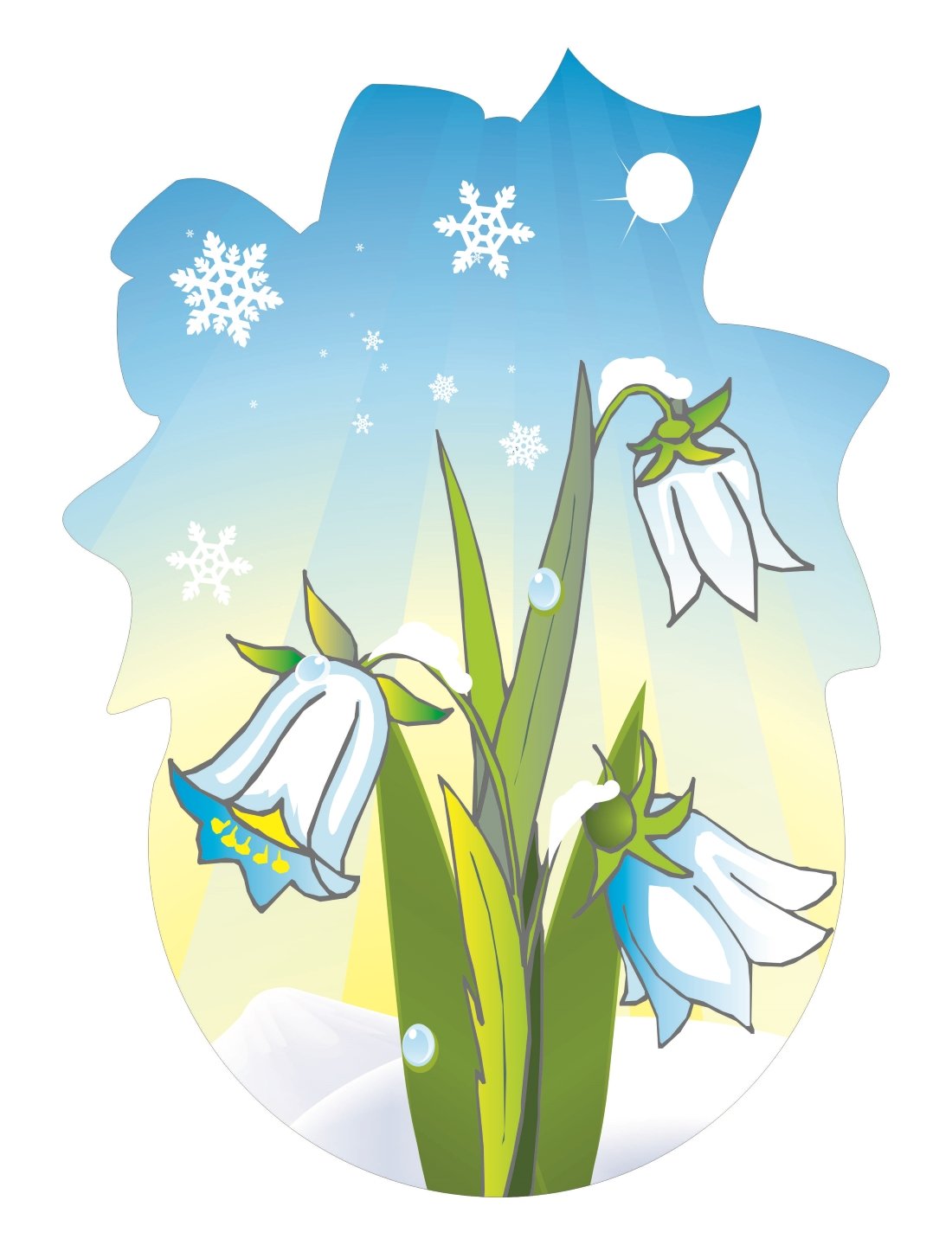 Подснежник для дошкольников