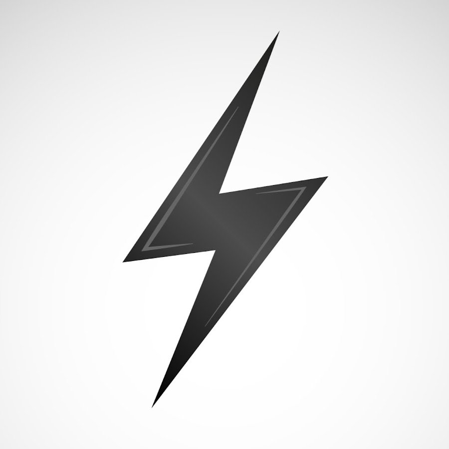 Логотип в виде молнии