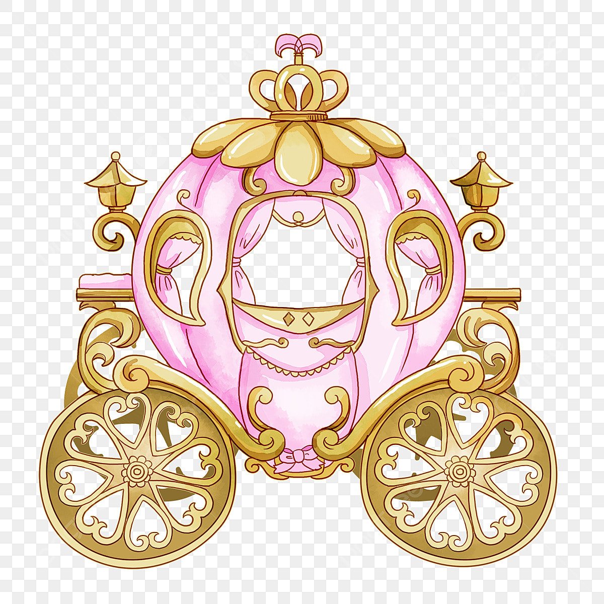 Мультяшкарета принцессы