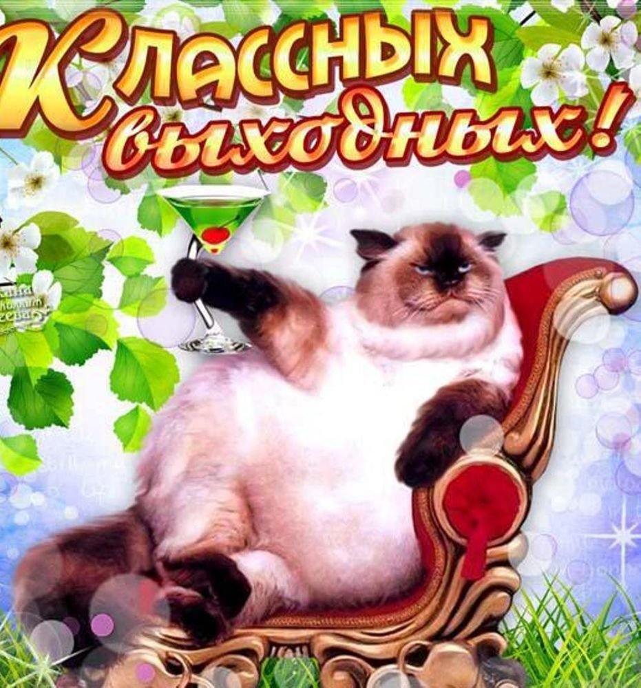 Хороших выходных