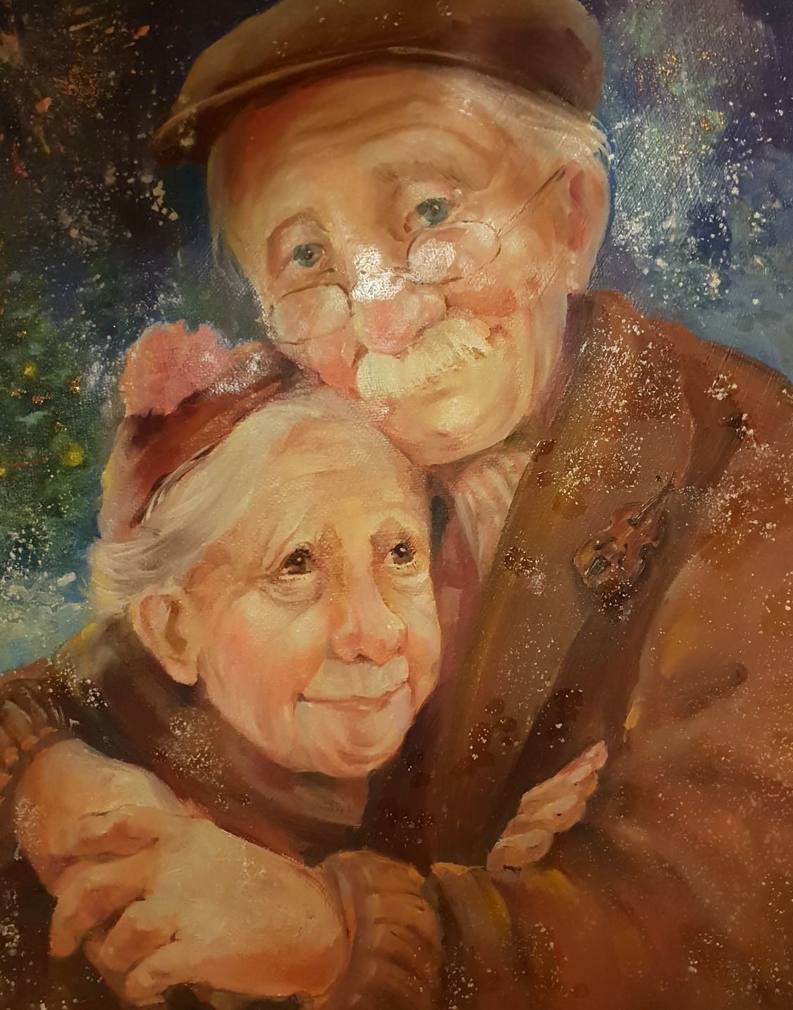 Живопись Леонид Баранов дед да баба