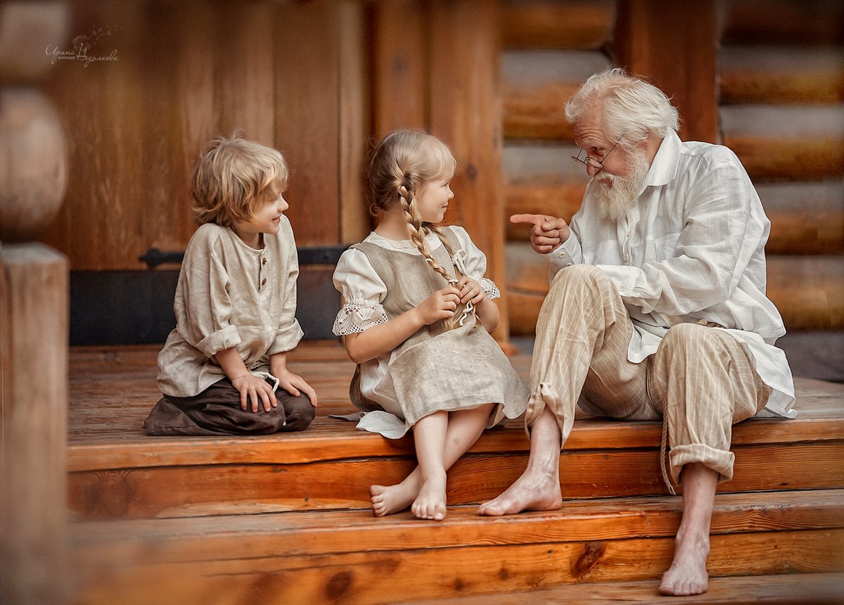 Художник Леонид Баранов. Цикл " русская деревня".