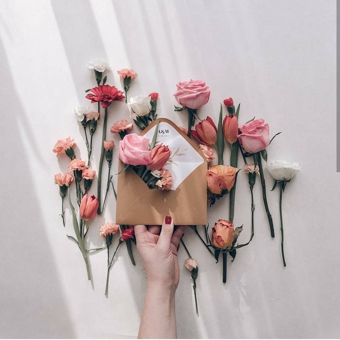 Креативные картинки с цветами