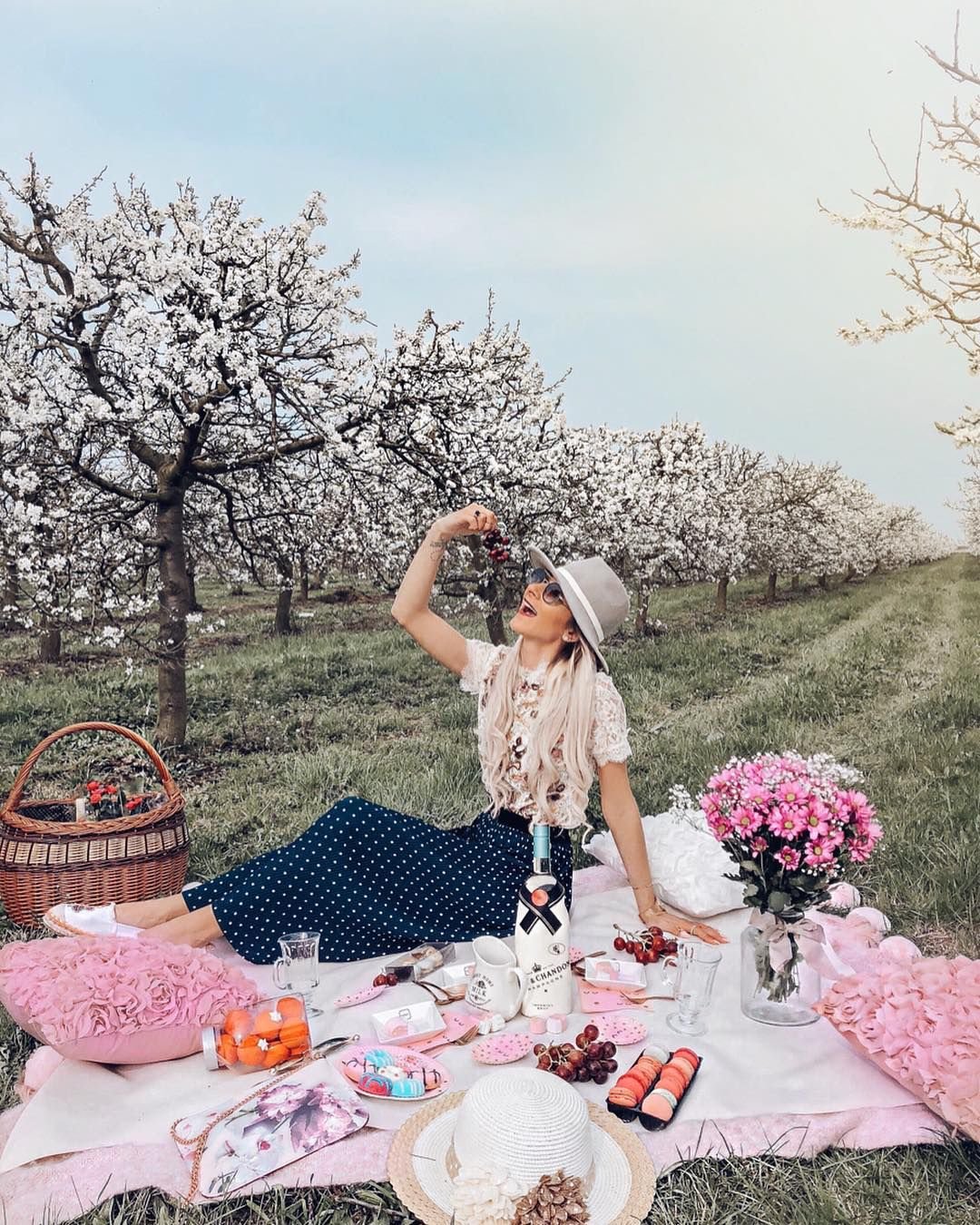 Весенний пикник фотосессия