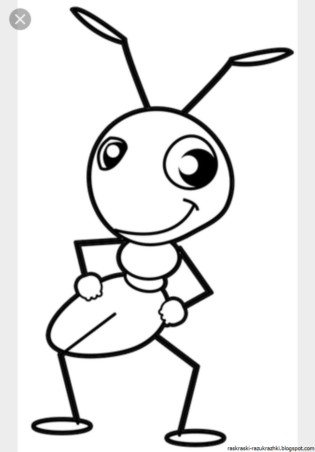 Муравьи мультяшные