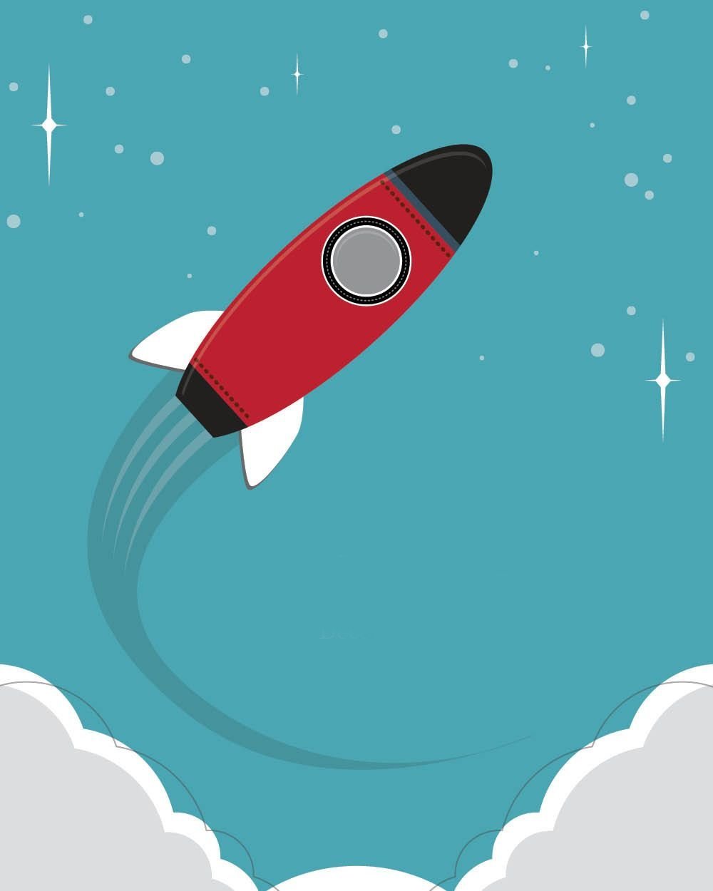 Синяя ракета