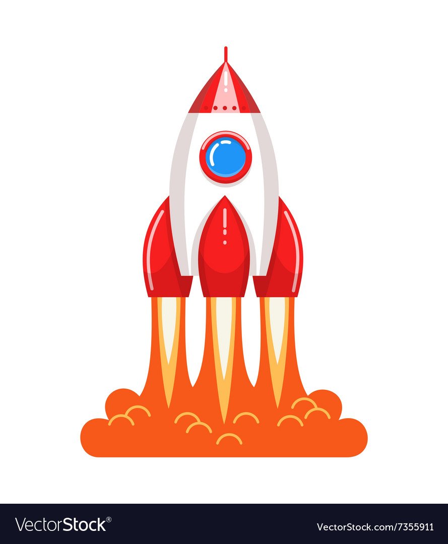 Картинка детям ракета