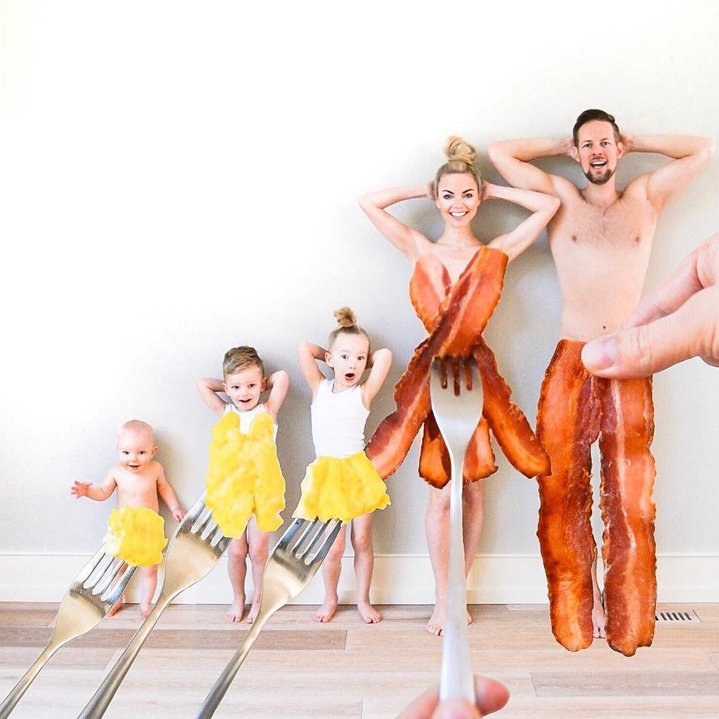 Смешные семейные фотосессии