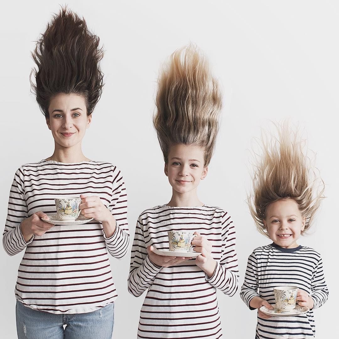 Необычная фотосессия для семьи