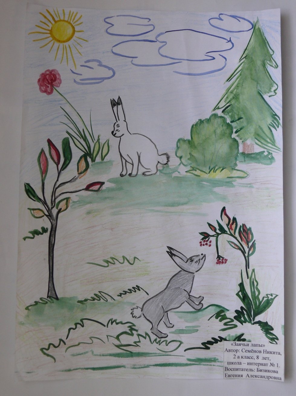 К. Паустовский "заячьи лапы"