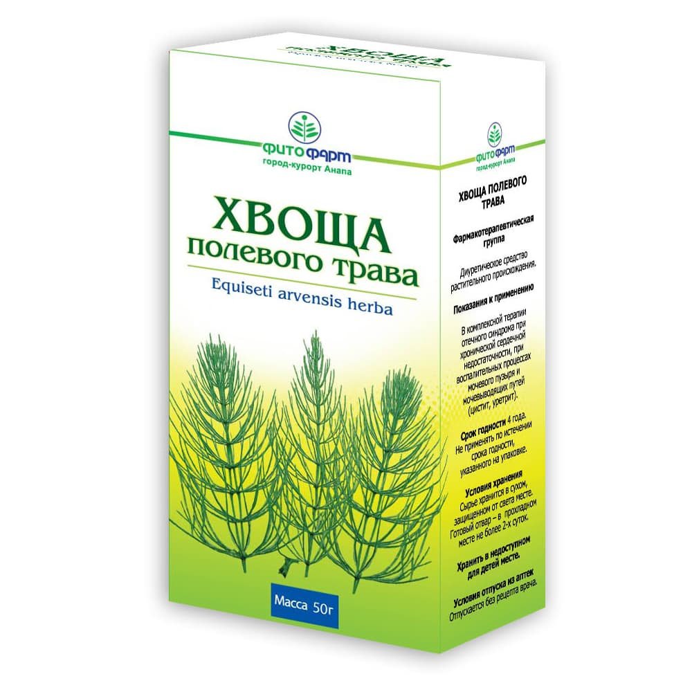 Хвощ полевой Луговой Лесной