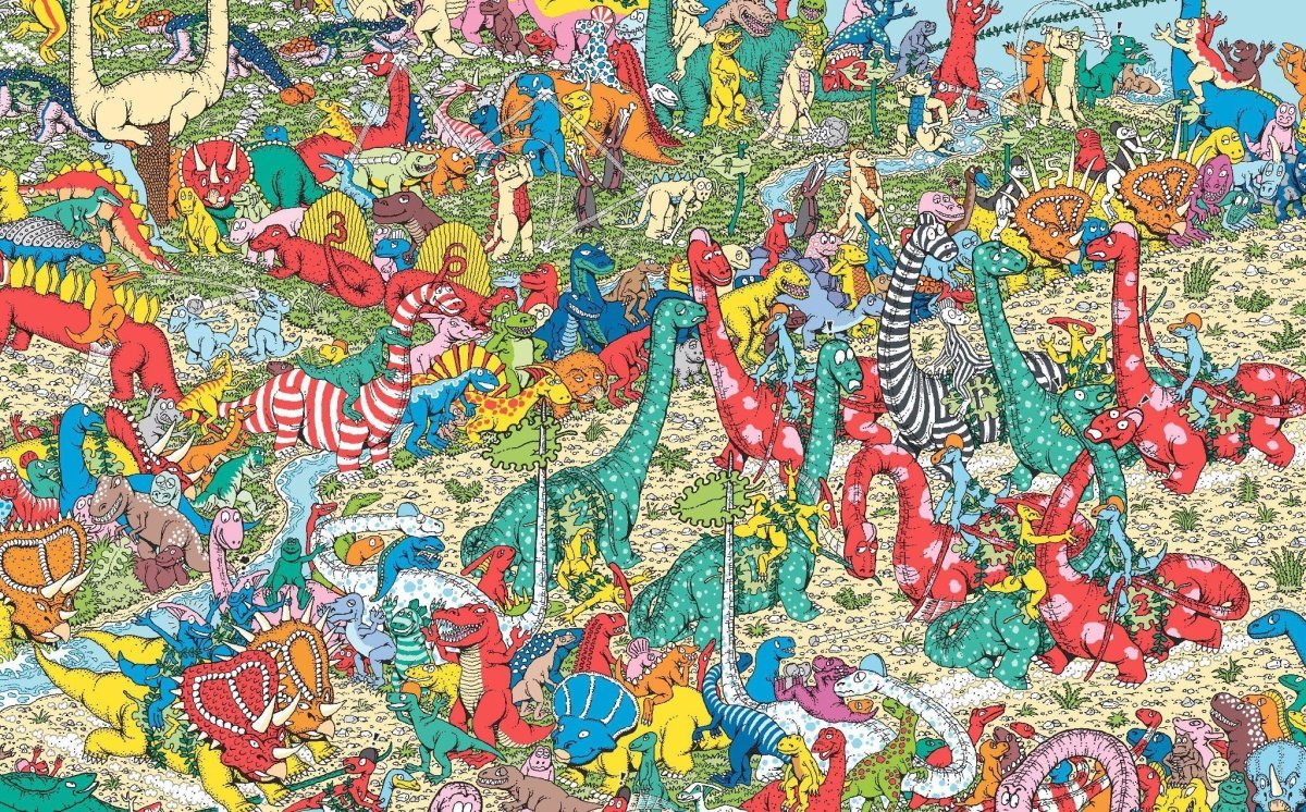 Картина с мелкими элемента