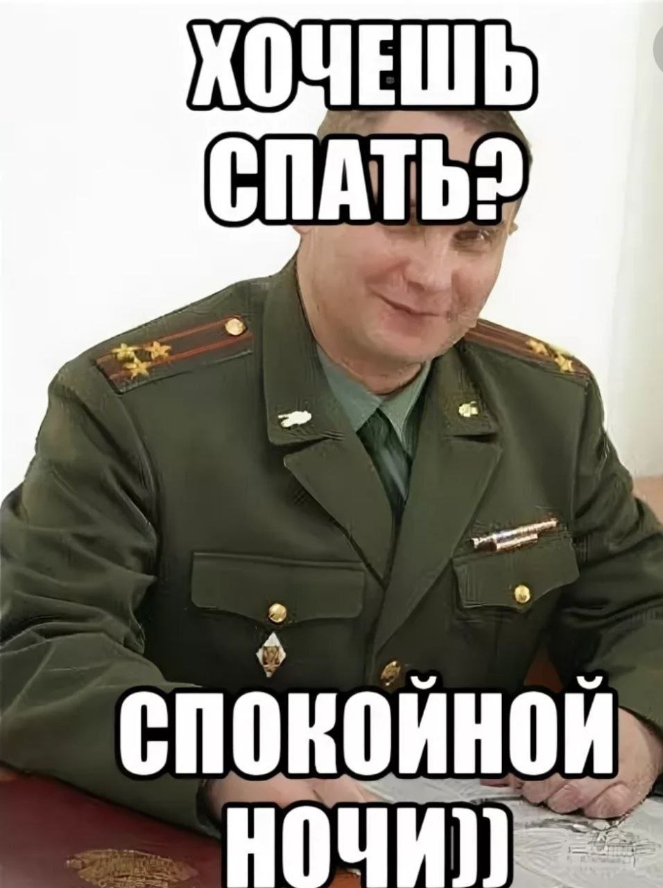 Спокойной ночи полковник