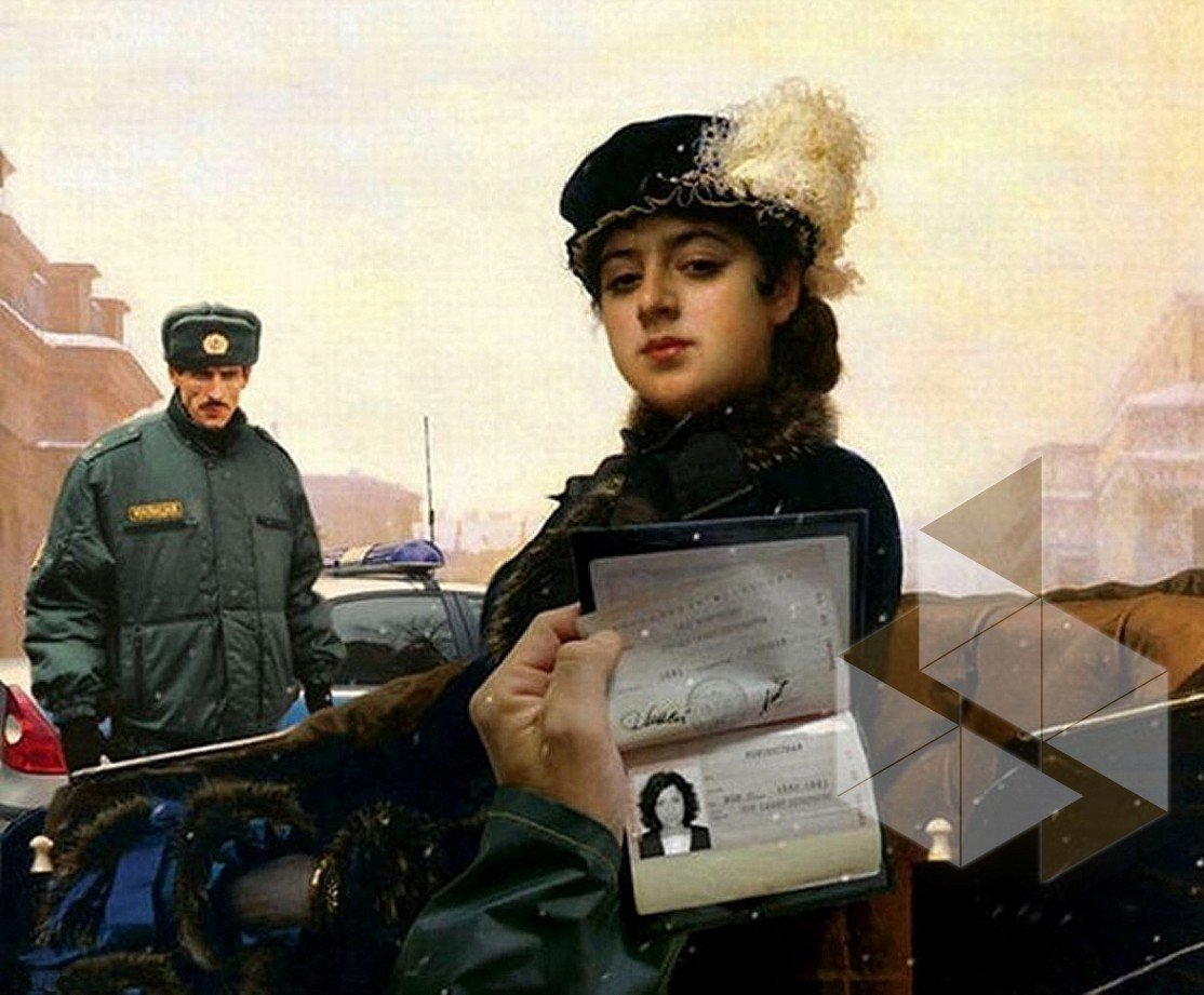 Крамской Неизвестная оригинал