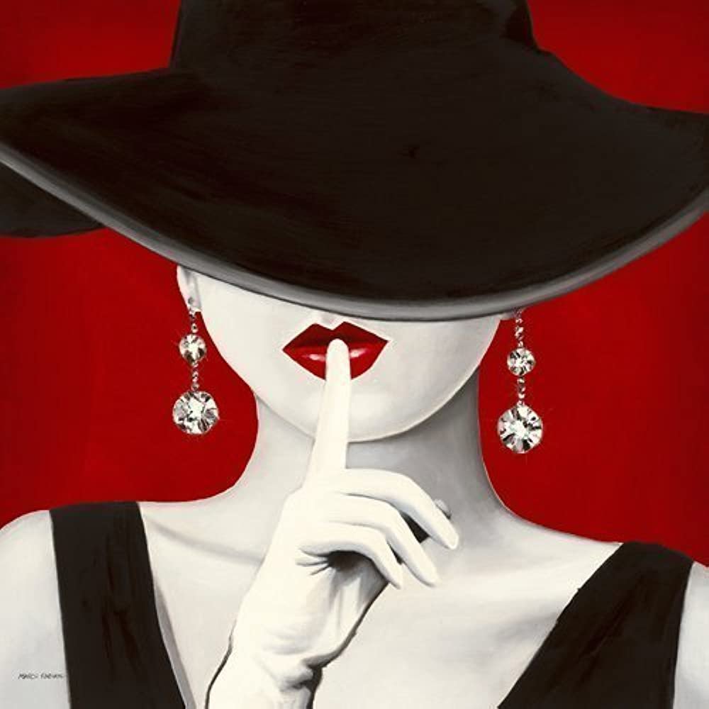 Дама в шляпе