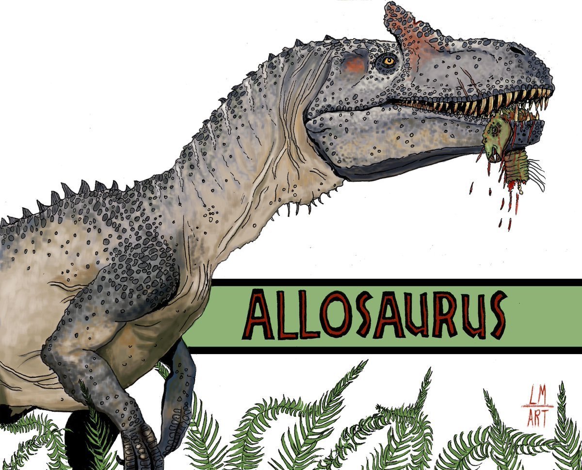 Аллозавр веган