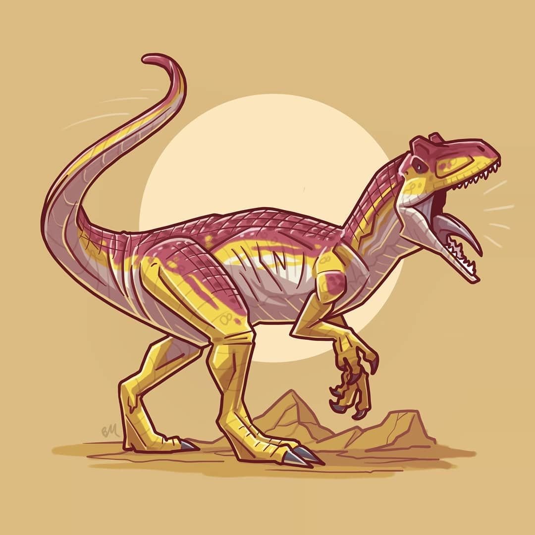 Аллозавр динозавр