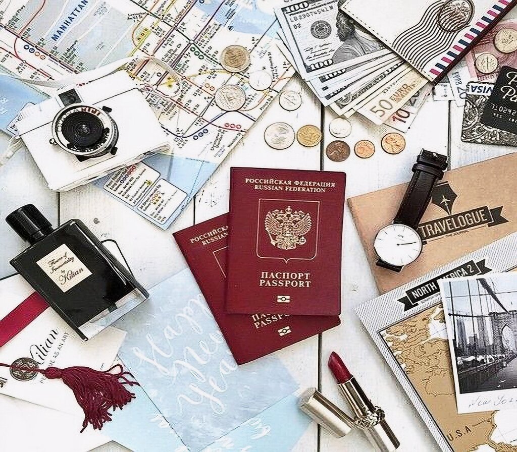 Путешествия паспорт Эстетика