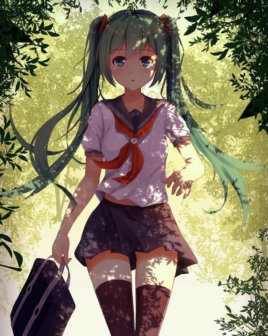 Анимешные чулки