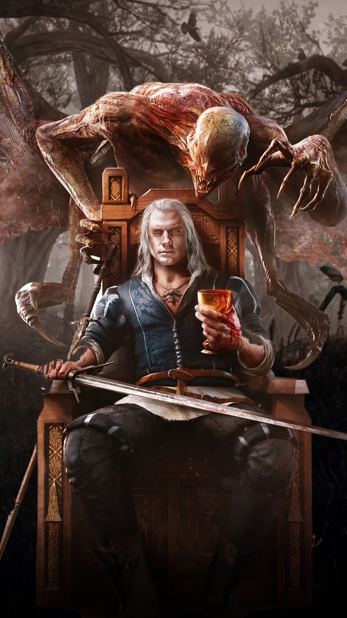 The Witcher 3 Wild Hunt Геральт