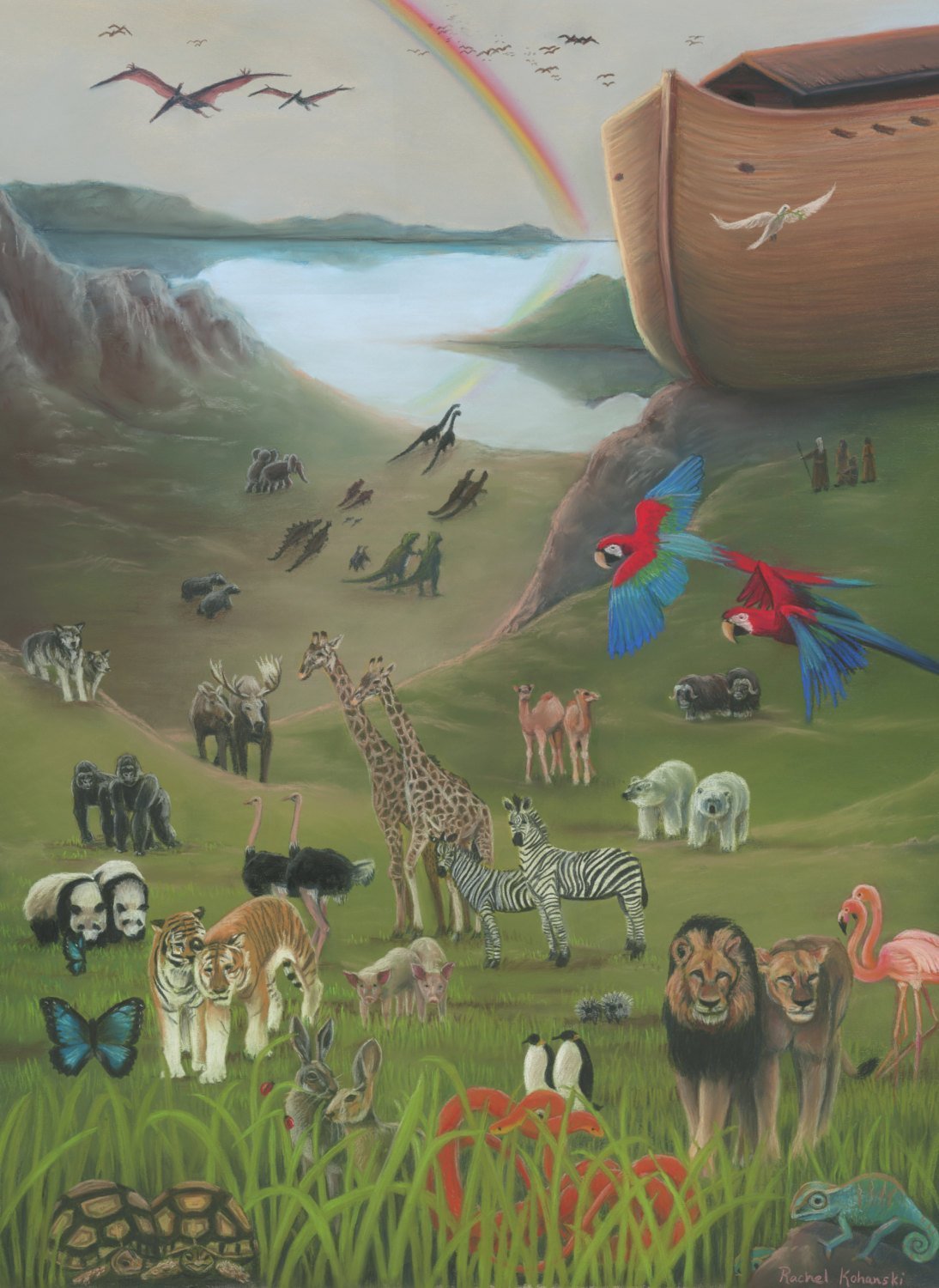 Ноев Ковчег иллюстрации