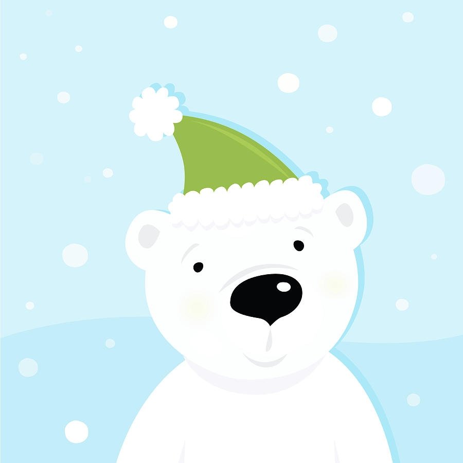 Белый медведь иллюстрация