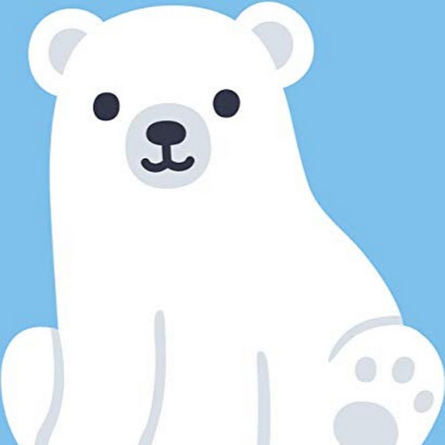 Рисунок белые новогодние медвежата