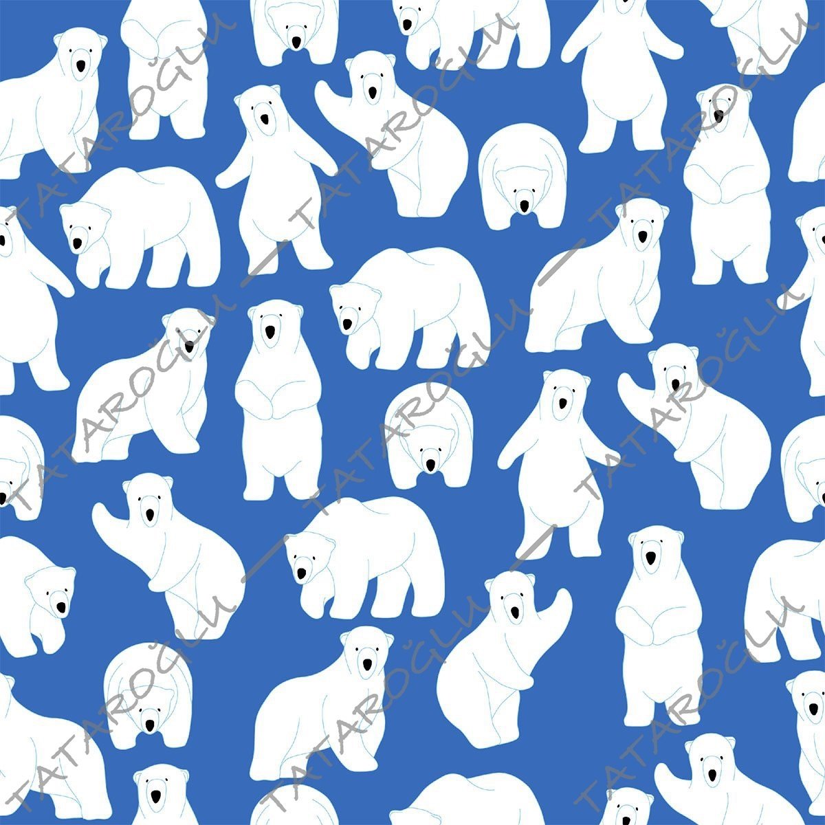 Белый медведь в окне