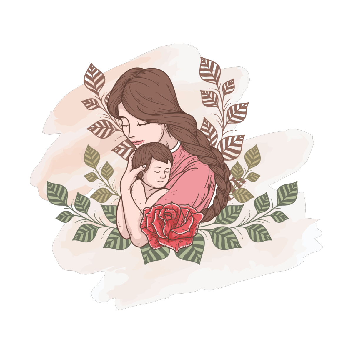 Сердце любимой мамочке