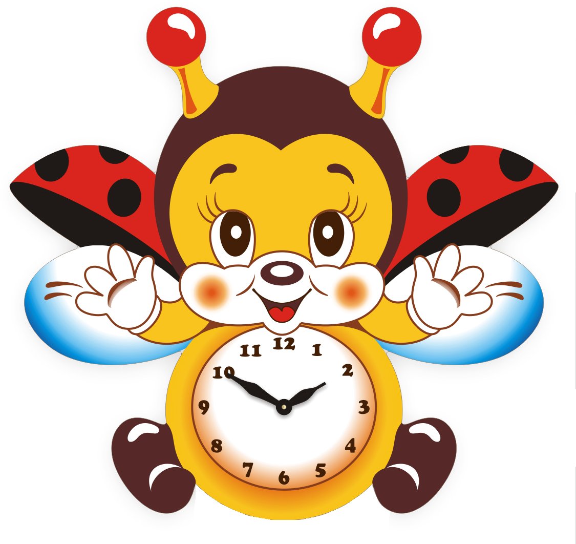 Красивые детские настенные часы