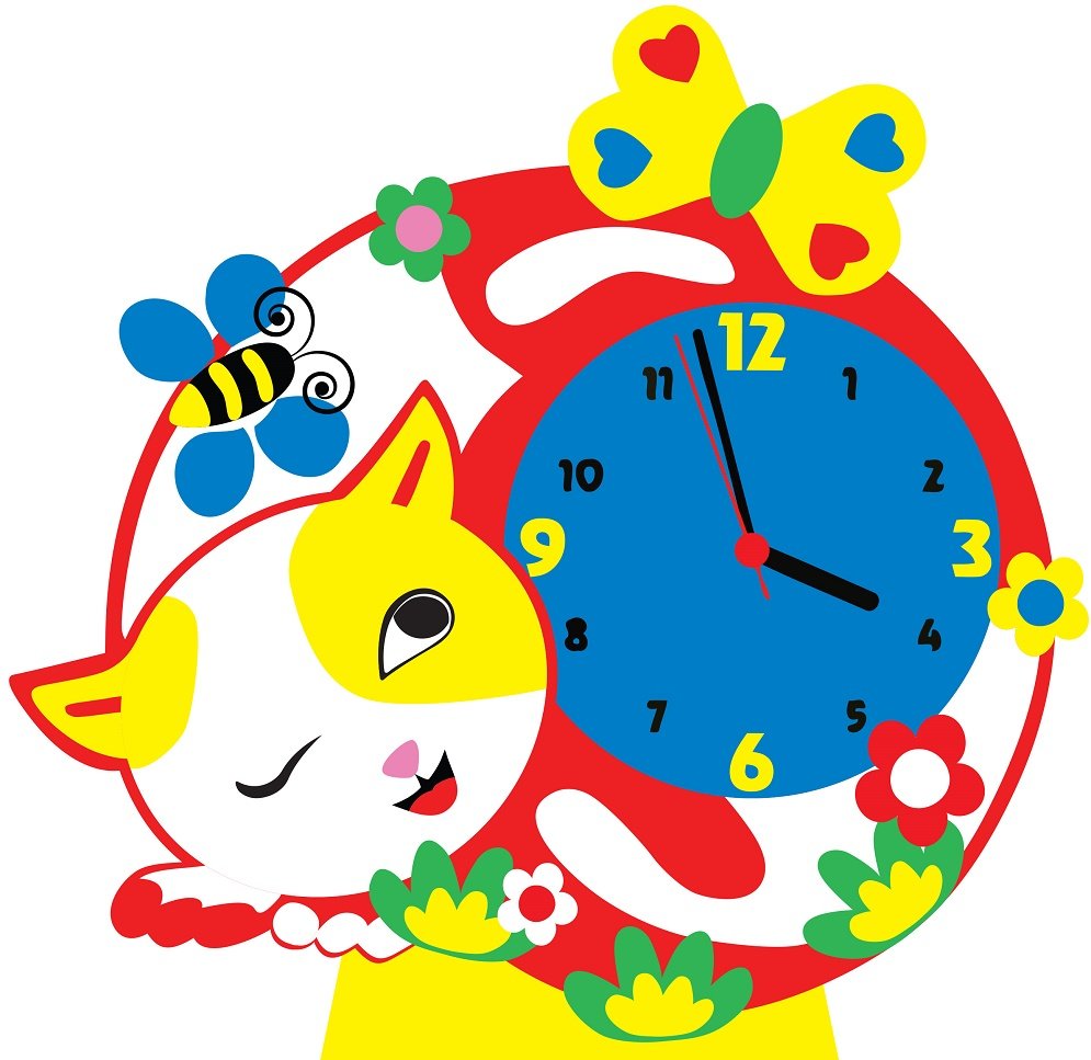 Необычные часы для детской