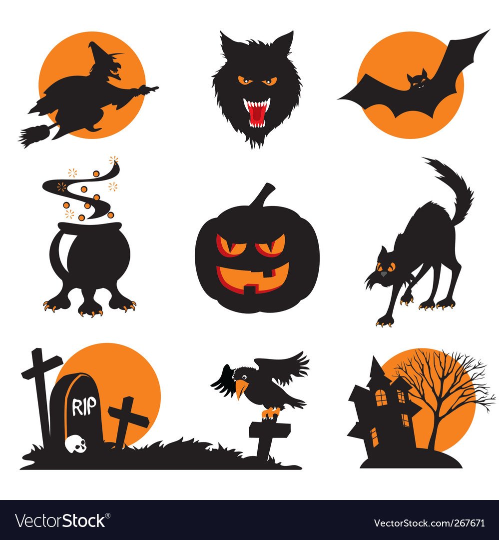 Традиционные символы Хэллоуина