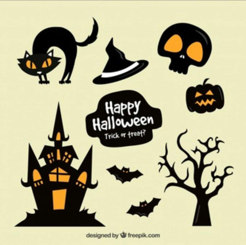 Хэллоуин элементы