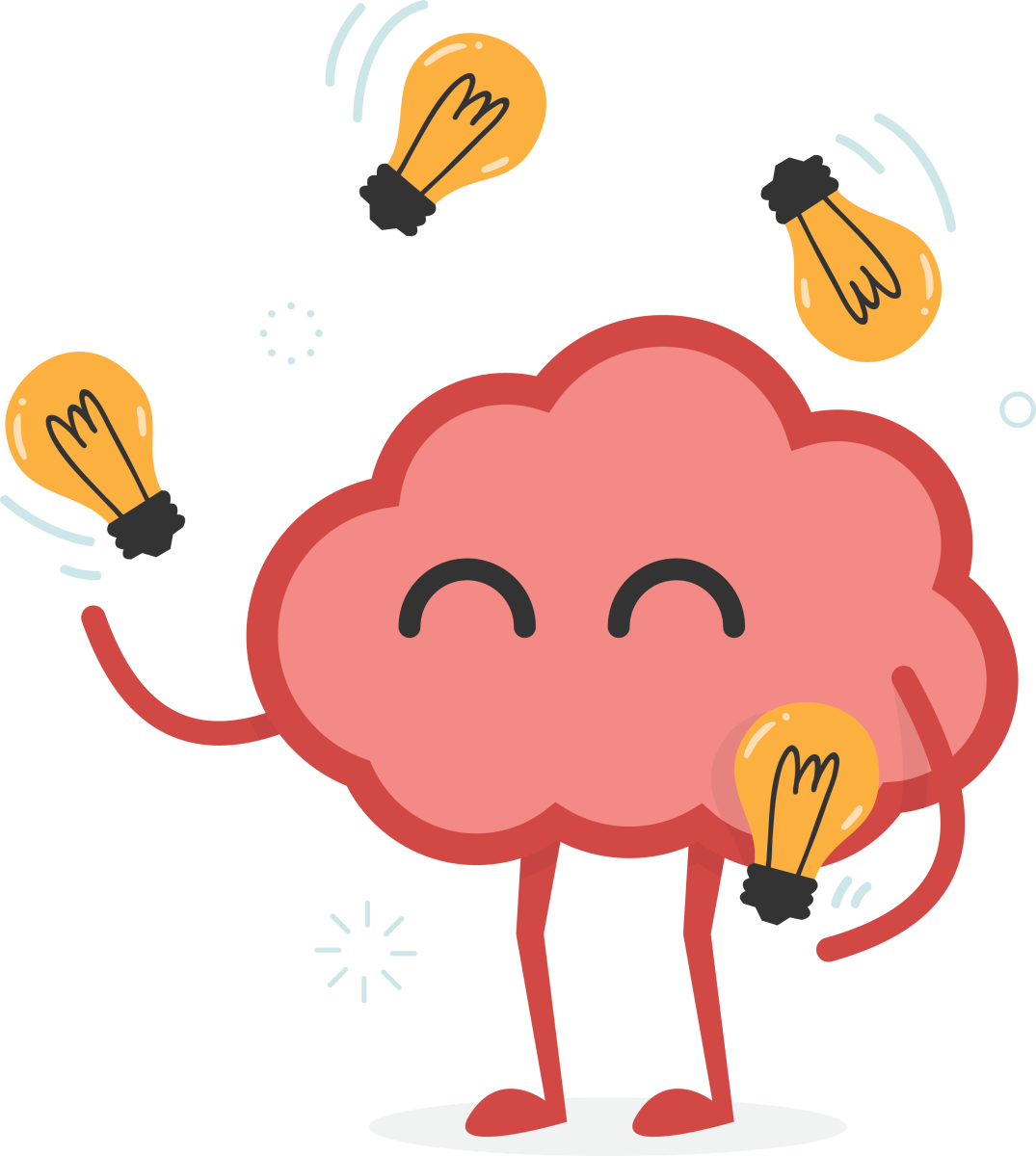 Мозг мультяшный