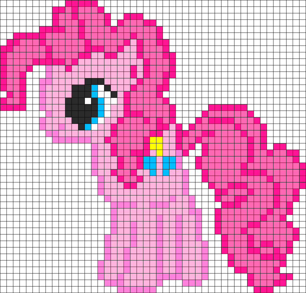 Пони по клеточкам