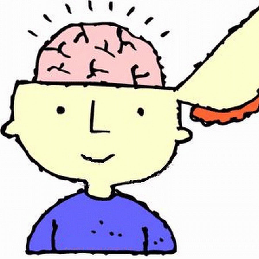 Мозг рисунок для детей