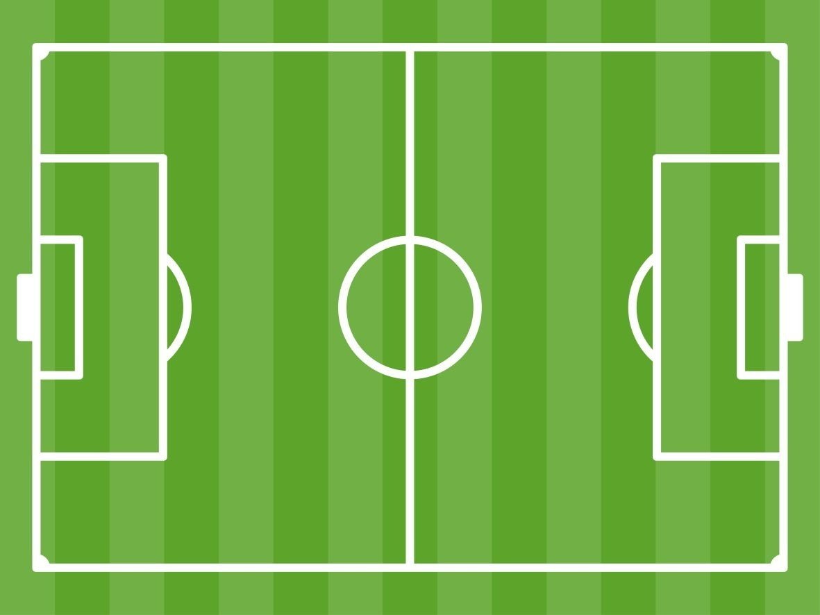 Футбольное поле текстура вектор