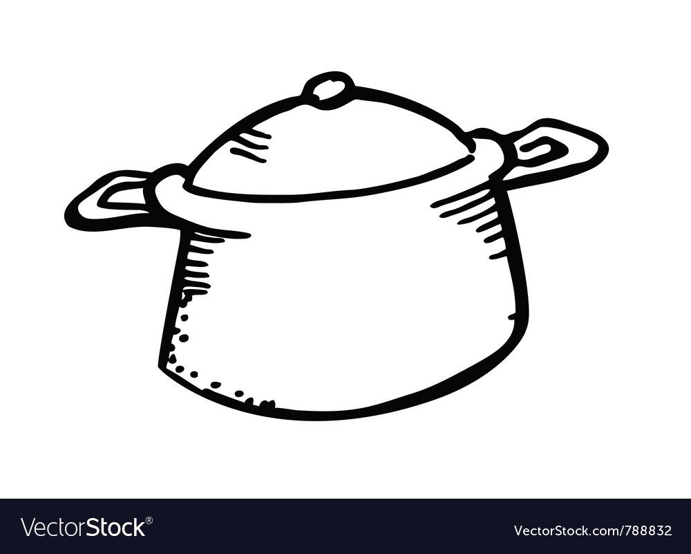Кастрюля рисунок