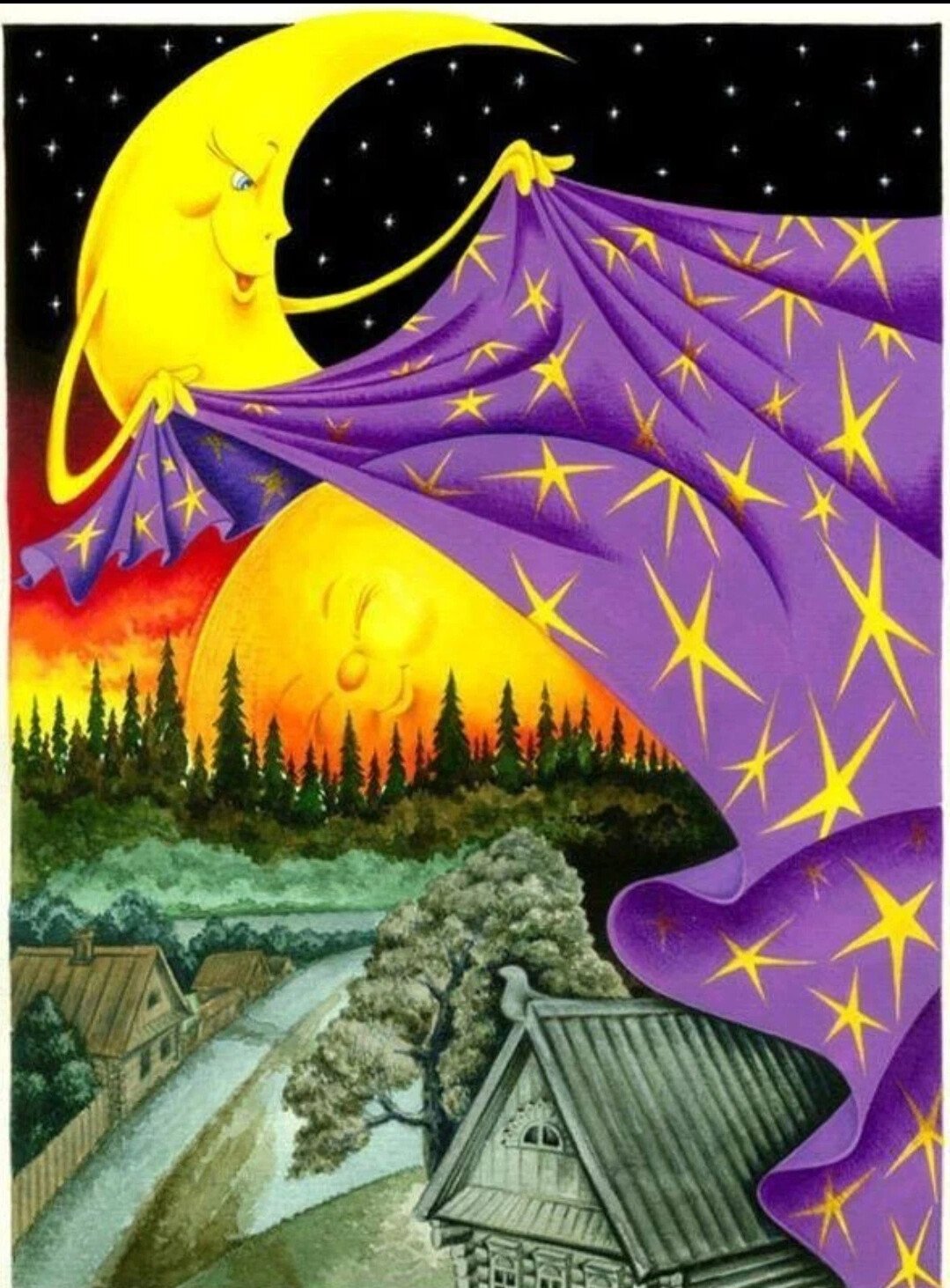 Картинки день ночь