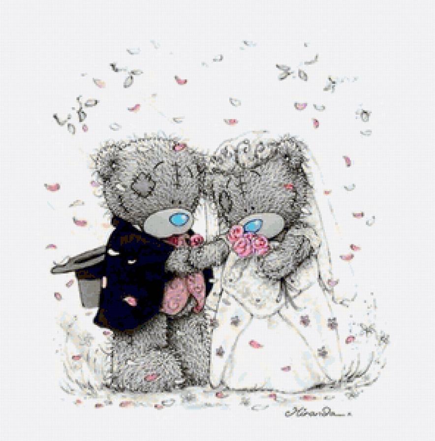 Мишки Тедди свадьба