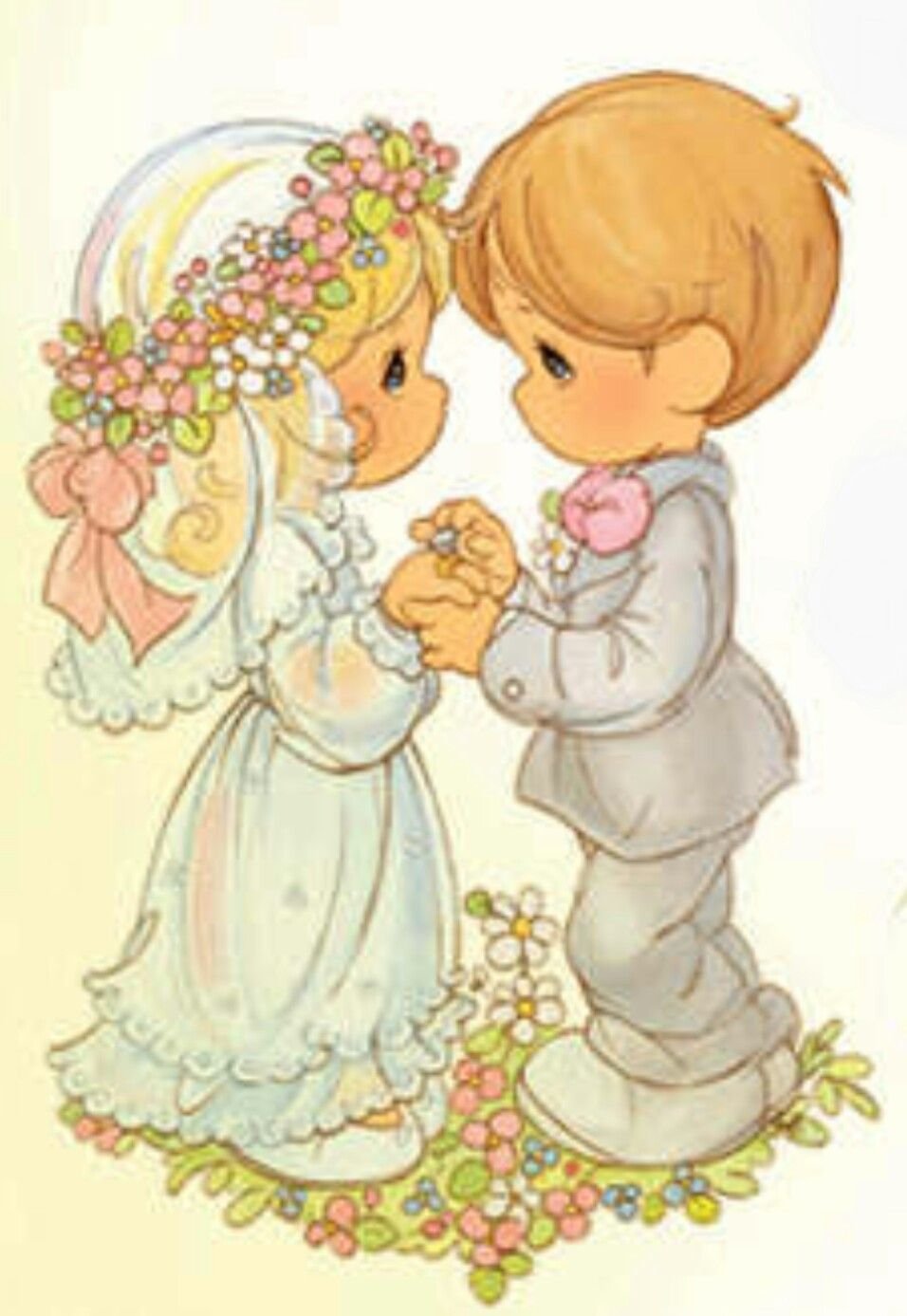 Милые Свадебные открытки