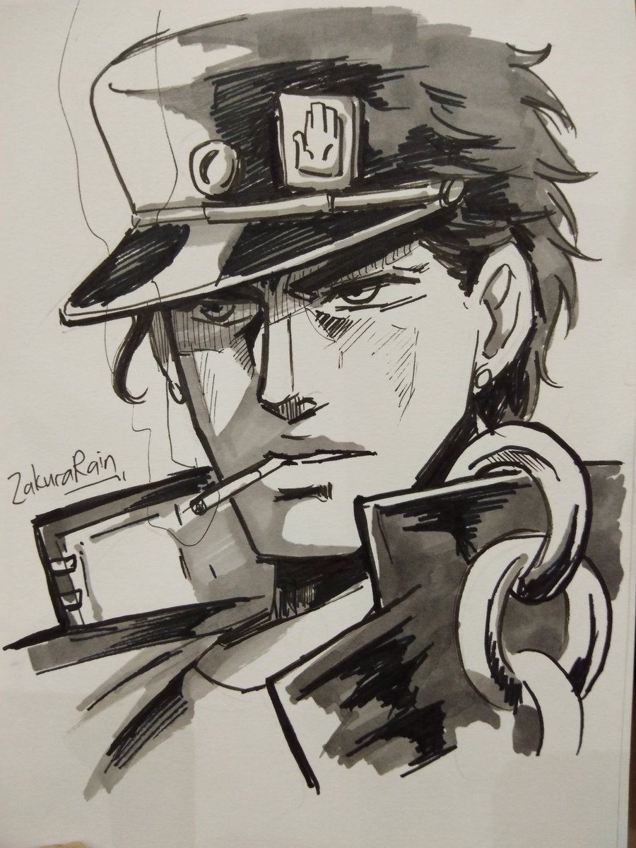 Джотаро Куджо скетч