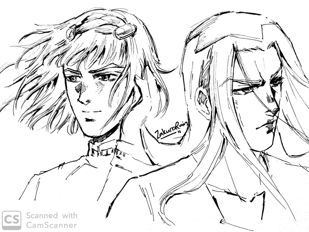 Скетчи аниме Джоджо