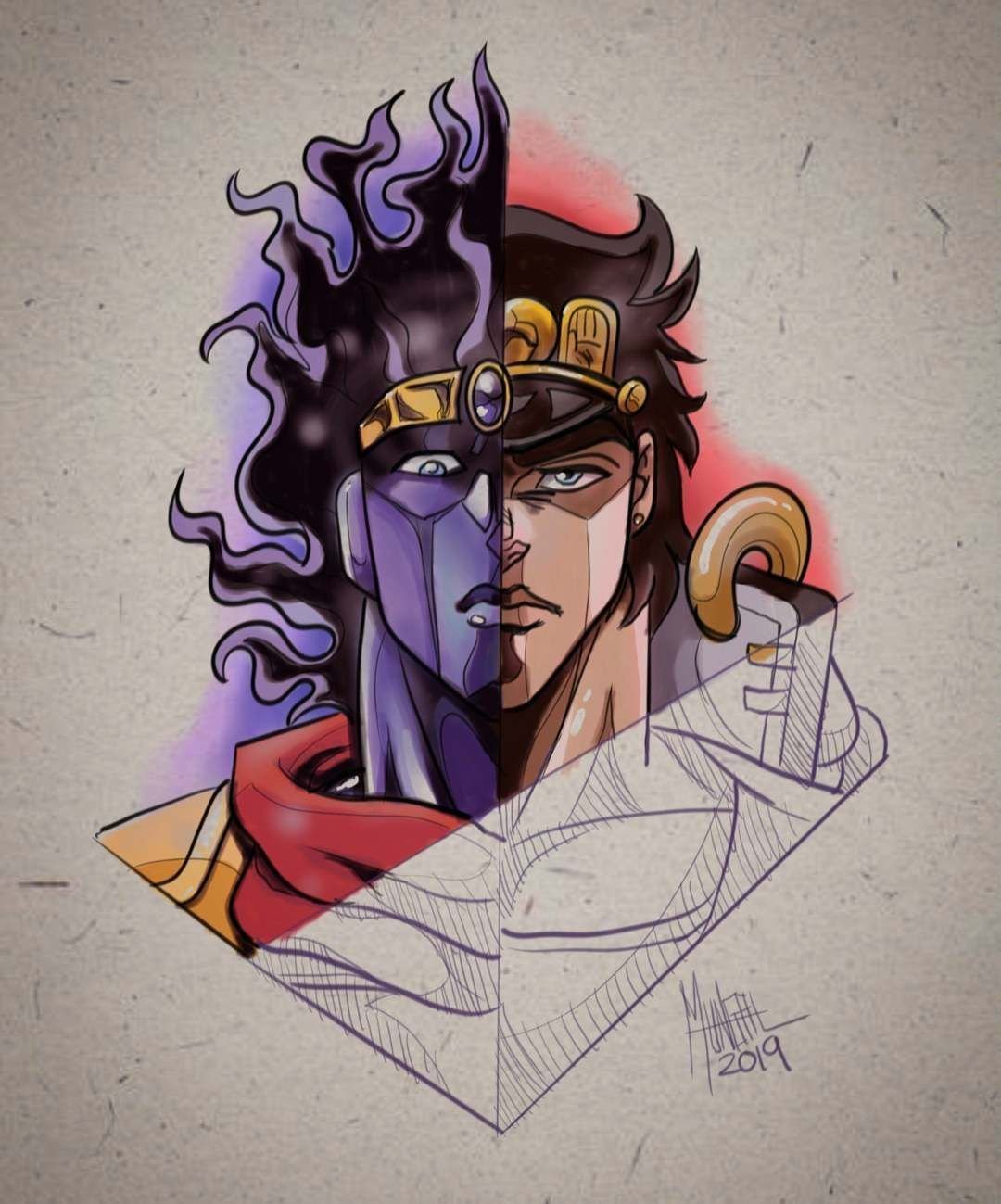 Джоджо срисовать дио