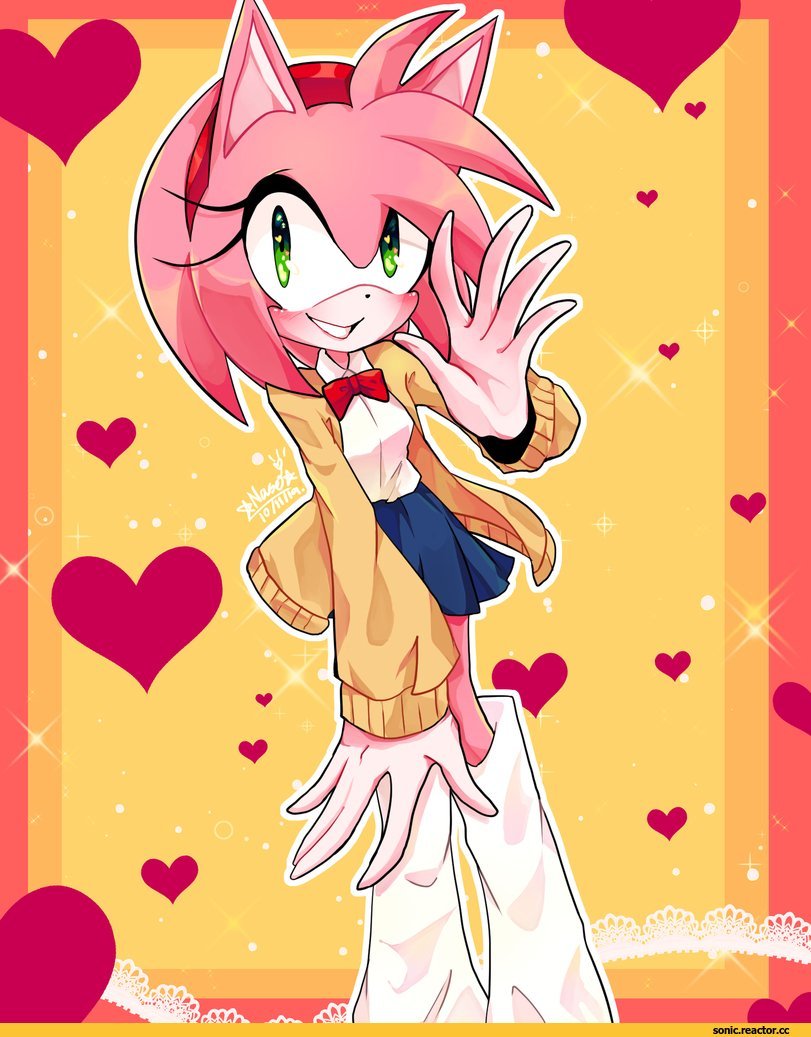 Эми Роуз и Соник