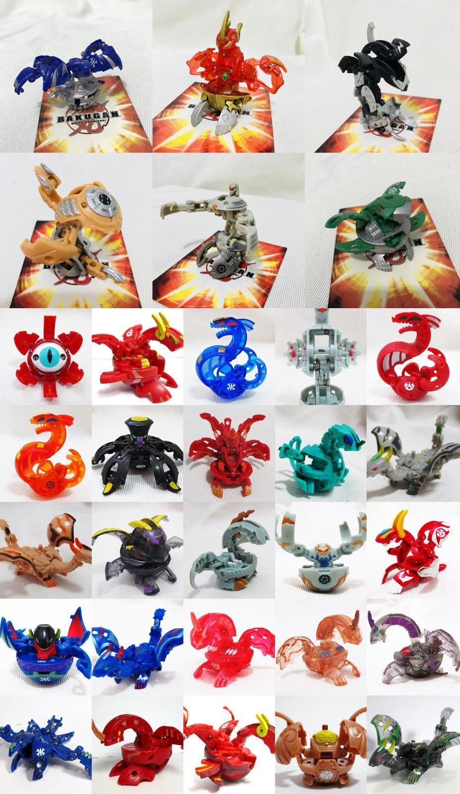 Бакуган вся коллекция